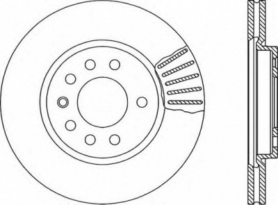 OPEN PARTS bdr141820 -  Тормозной диск